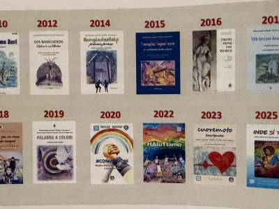 L�idea della �capitana� � semplice. Lei raccoglie in antologie cartacee poesie, fotografie e immagini di dipinti creati ad hoc da vari artisti: volumi che poi vengono venduti per ricavare fondi da donare ai Paesi pi� sfortunati